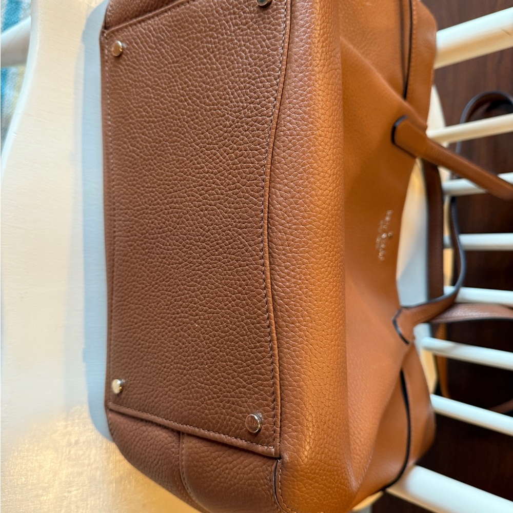 Kate Spade Dumpling Tan Leather Tote - Picture 4 of 6